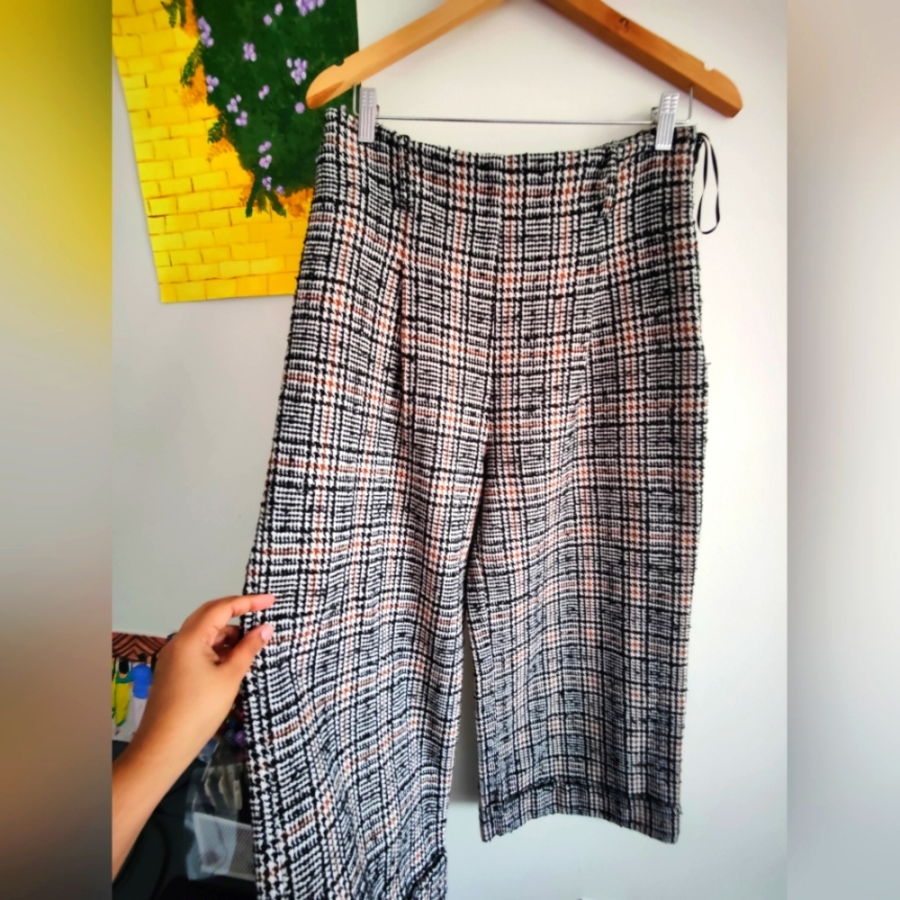 Lili Sidonio wool blend wide leg pant